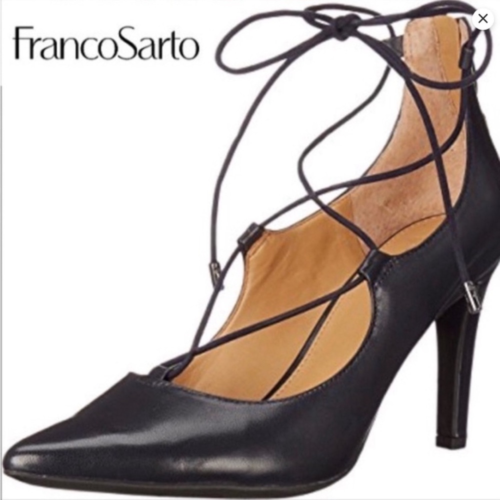 Franco Sarto Arya Leather Heel — Size 9